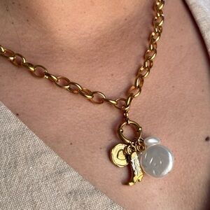 Gold Charm Necklace
